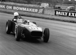 Retro Prints: 1961 U2 driven by Major Mallock at Silverstone 7th October 1961. Creator: Unknown