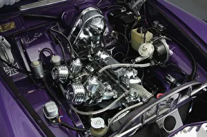 1961 Prints: 1961 Volvo Amazon Customised Rainbow Chaser