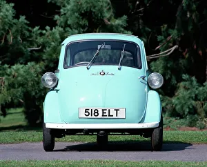 Three Wheeled Prints: 1962 BMW Isetta 300 Super Plus car