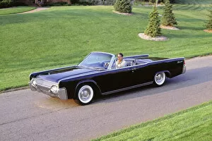 Continental Gallery: 1962 Lincoln Continental convertible. Creator: Unknown