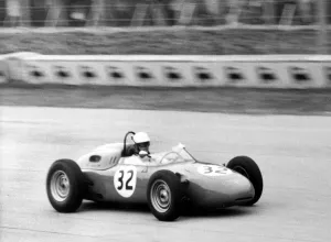 1962 Prints: 1962 Porsche 718, Count Carel Godin de Beaufort, Monza. Creator: Unknown