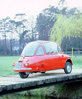 3 Wheeler Prints: 1962 Trojan 200 Heinkel bubble car