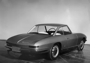 Pininfarina Prints: 1963 Alfa Romeo 2600 Coupe Speciale by Pininfarina. Creator: Unknown