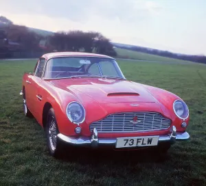 James Bond Prints: 1963 Aston Martin DB4 GT