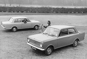 Retro Prints: 1963 Vauxhall Viva HA. Creator: Unknown