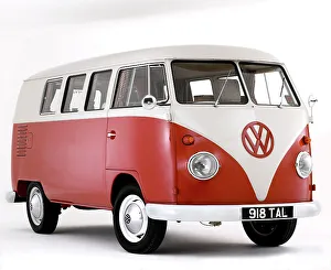 Camper Prints: 1963 Volkswagen Devon Camper van