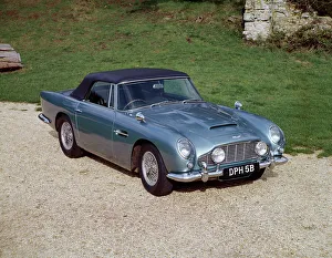 Gravel Prints: A 1964 Aston Martin DB5 sportscar