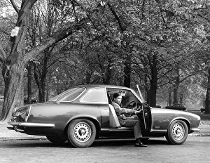 1964 Prints: 1964 Gordon Keeble with driver. Creator: Unknown