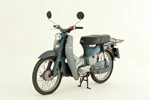 1964 Prints: 1964 Honda C50 scooter