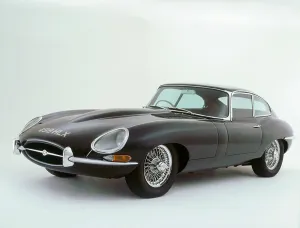 Front Three Quarters Prints: 1964 Jaguar E type 3.8