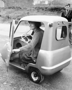 Three Wheeled Prints: 1964 Peel P50, (c1964?)
