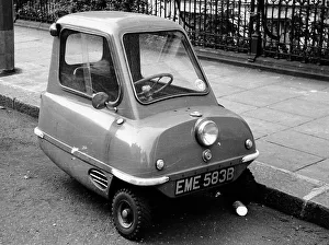Sidewalk Prints: 1964 Peel P50, (c1964?)