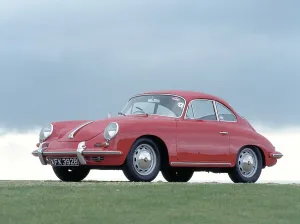 Front Three Quarters Prints: 1964 Porsche 356C