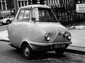 1964 Prints: 1964 Scootacar Microcar. Creator: Unknown