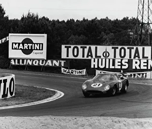 Number 21 Prints: 1965 Le Mans winning Ferrari 250 LM of Jochen Rindt and Masten Gregory