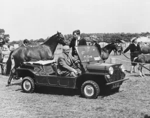 Mini Prints: 1965 Mini Moke. Creator: Unknown