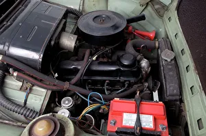 1966 Ford Anglia Super 105E engine