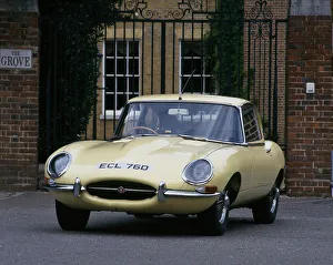 1966 Jaguar E type Series 4. 2 2+2. Creator: Unknown