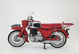 1967 Honda C77 motorcycle. Creator: Unknown