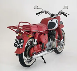 1967 Honda C77 motorcycle. Creator: Unknown