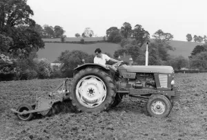 Field Collection: 1968 BMC Nuffield 4-65 tractor. Creator: Unknown