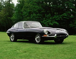 1968 Prints: 1968 Jaguar E type 4.2 Fixed Head Coupe
