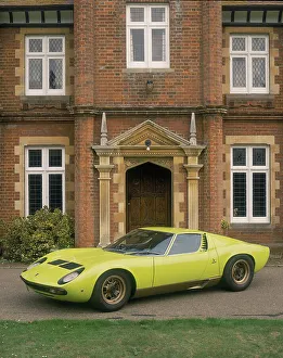 Headlight Prints: 1968 Lamborghini Miura SV