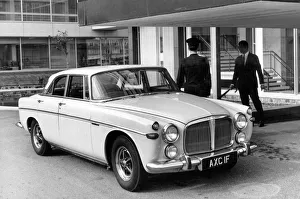 Retro Prints: 1968 Rover P5B coupe. Courtesy B. M. I. H. T Creator: Unknown