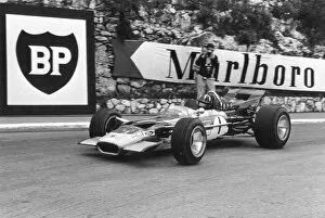 1969 Lotus 49b, Graham Hill, Monaco Grand Prix. Creator: Unknown