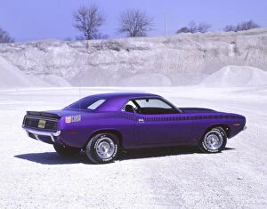 Wright Collection: 1970 Plymouth aR Cuda. Creator: Unknown