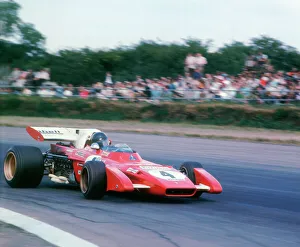 1971 Prints: 1971 Ferrari 312 B2, Jackie Ickx, 1971 British GP