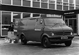 Truck Prints: 1972 Bedford CF van. Creator: Unknown