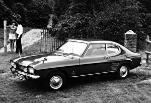 Ford Capri Prints: 1972 Ford Capri 1600L. Creator: Unknown