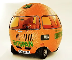 Oranges Prints: 1972 Mini Outspan Orange