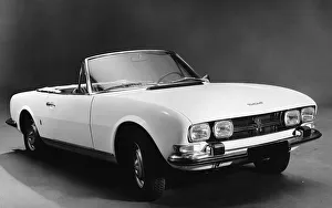 Cabriolet Gallery: 1972 Peugeot 504 cabriolet. Creator: Unknown