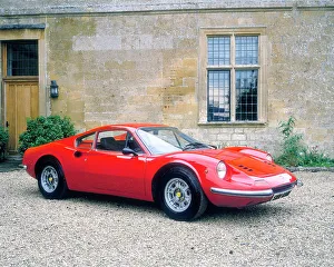 Headlight Prints: 1973 Ferrari Dino 246 GT