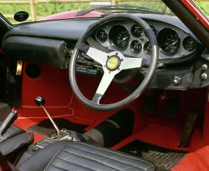 1973 Prints: 1973 FerrariDino 246 GTS