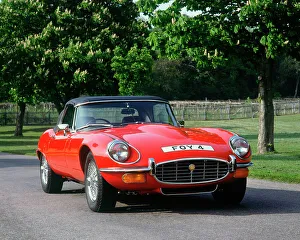1973 Prints: 1973 Jaguar E type Series 3