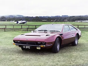 1973 Prints: 1973 Lamborghini Jarama 400GTS. Creator: Unknown
