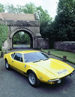 Front Three Quarters Prints: 1974 De Tomaso Pantera GP4