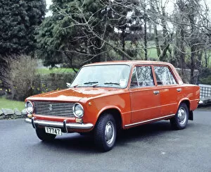 1970s Collection: 1975 Lada 1200 saloon. Creator: Unknown