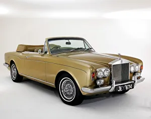 Royce Prints: 1975 Rolls Royce Corniche convertible