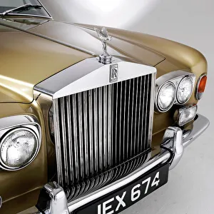 Soft Top Prints: 1975 Rolls Royce Corniche convertible