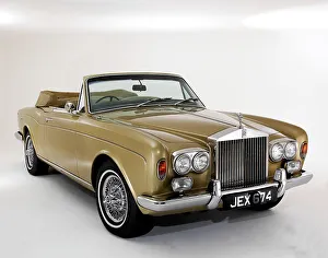 Soft Top Prints: 1975 Rolls Royce Corniche convertible