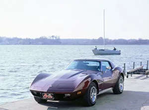 Maroon Prints: 1976 Chevrolet Corvette