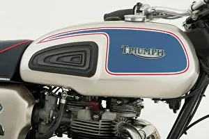 1977 Prints: 1977 Triumph Bonneville 750 Jubilee