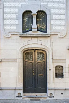 Window Frame Prints: 198 Avenue Albert, Brussels, Belgium, (1908), c2014-c2017. Artist: Alan John Ainsworth