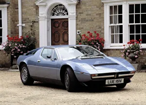 Front Three Quarters Prints: 1980 Maserati Merak ss