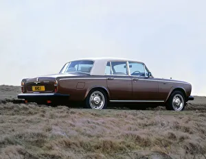 Copper Prints: 1980 Rolls - Royce Silver Shadow II. Creator: Unknown