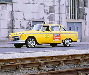 1981 Prints: 1981 Checker a11 taxi cab